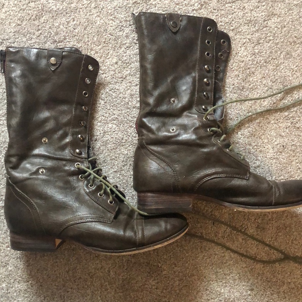 Madden girl combat boots